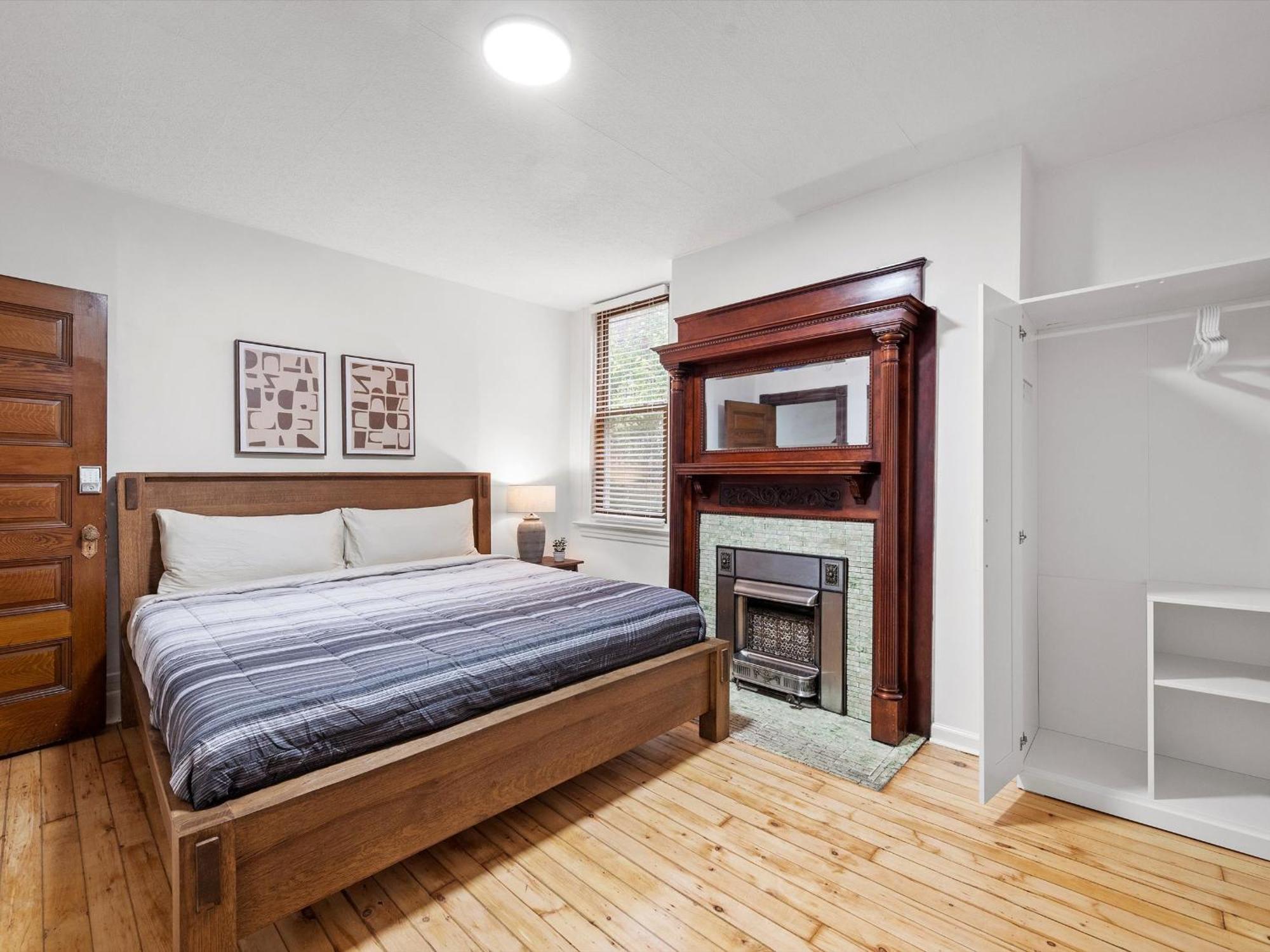 Quarto em Acomodações Particulares Oakland, !b Stylish And Quiet Private Bedroom With Shared Bathroom